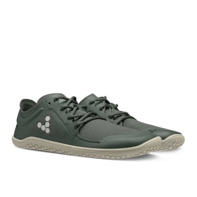 Vivobarefoot Men's Primus Lite III All Weather Running Shoes Grey | Vivobarefoot BXY435018